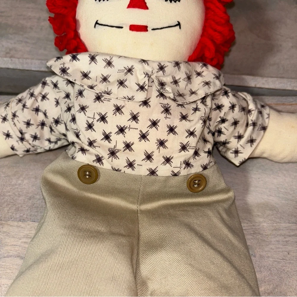 raggedy Andy vintage handmade  18 inches tall‎